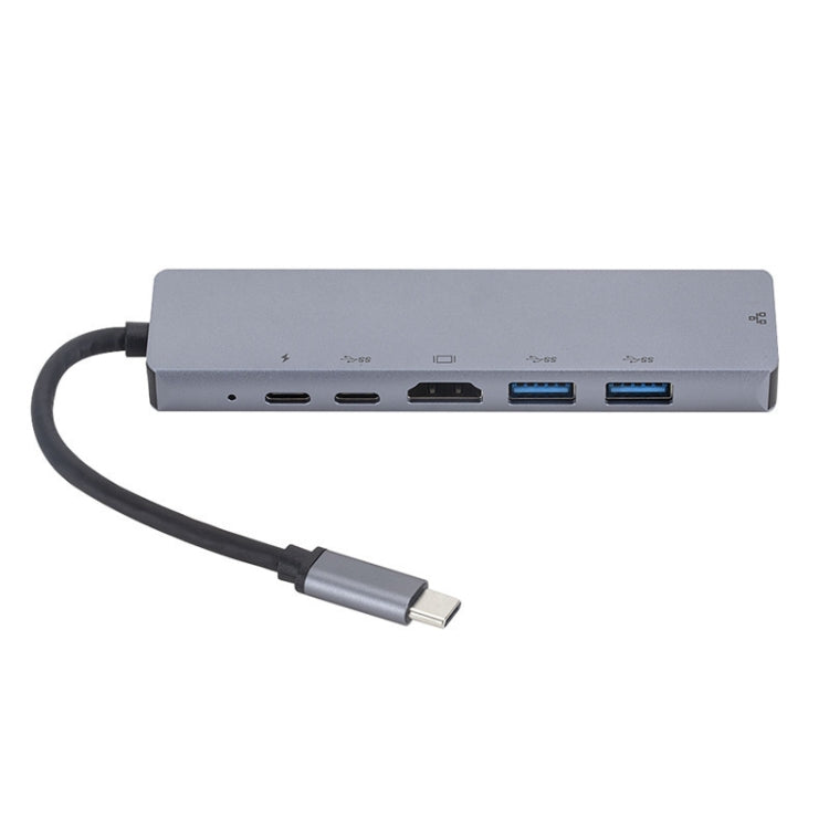 Док-станция 6-в-1 USB3.1 Type-C на HDMI+RJ45 для Nintendo Type-C