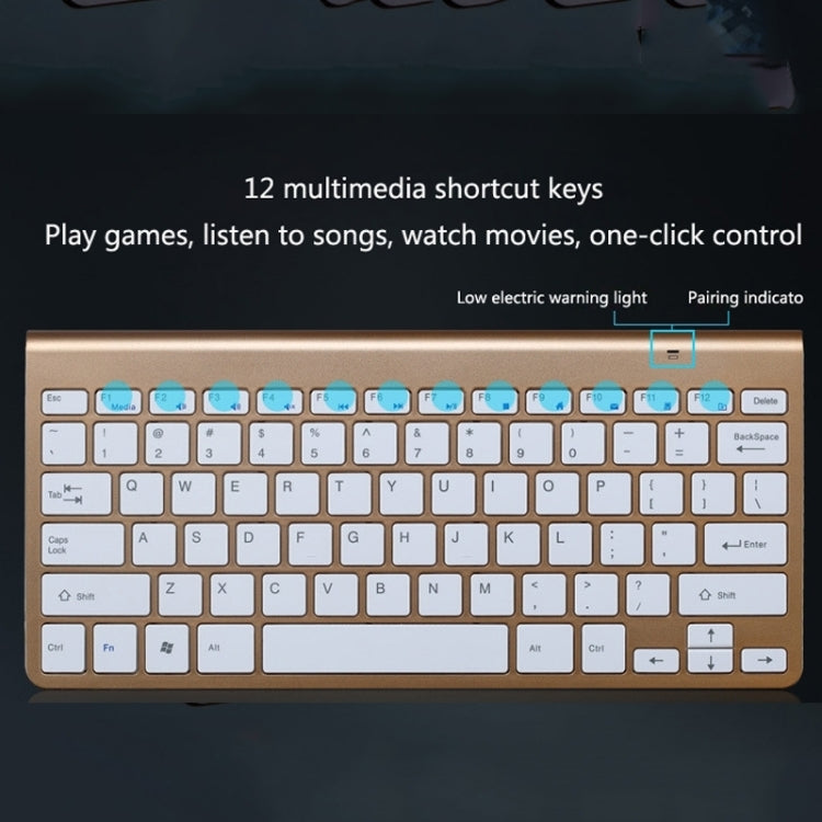 USB ārējais klēpjdators, galddators, universāla mini bezvadu tastatūra, pele