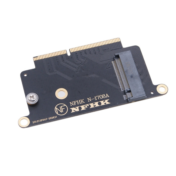 2 карты адаптера SSD NVMe M.2 NGFF для MacBook Pro 13,3 дюйма A1708 (2016 - 2017)