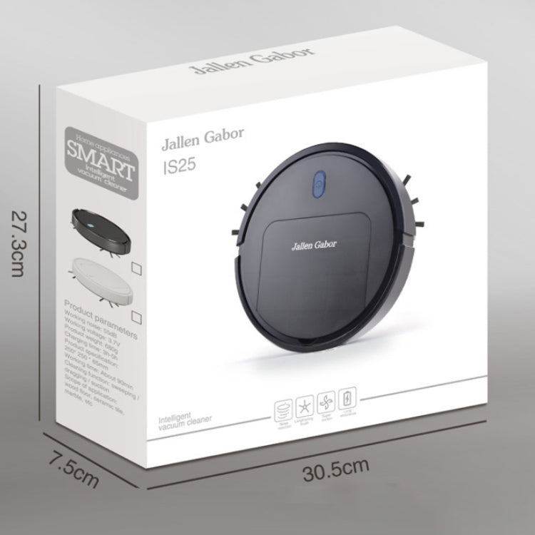 Jallen Gabor IS25 Household Charging Toy Automatic Sweeping Robot Smart Vacuum Cleaner, Product specifications: 25X25X6cm