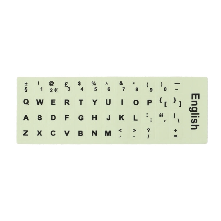 3 PCS Luminous Keyboard Stickers Notebook Desktop Computer Keyboard Stickers