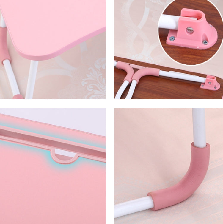 USB Folding Computer Desk With Fan & Lamp, Size: 60x40x28cm