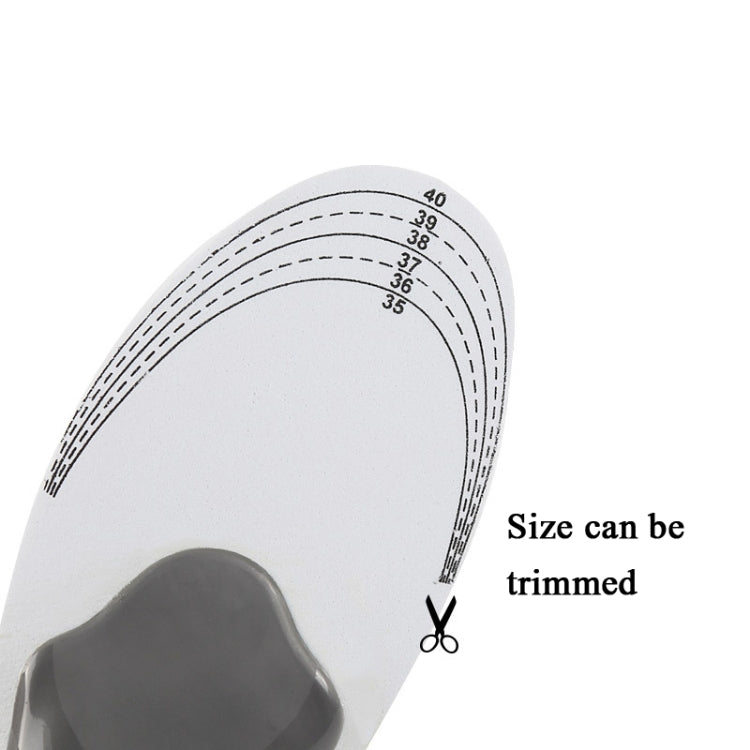 Flat Foot Valgus X-Leg Correction Insoles Men And Women Sports Insoles, Size: S (35-40)