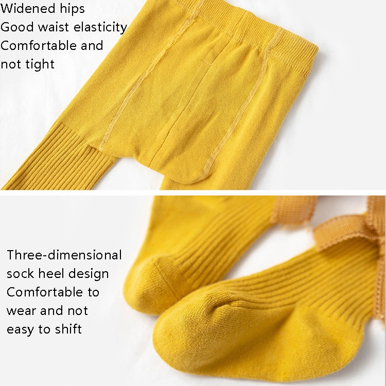 Spring And Autumn Girl Tights Bow Baby Knit Pantyhose Size: