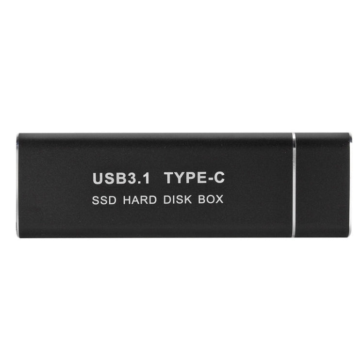 F018C M.2 NGFF To USB3.1 SSD Solid Aluminum Type-C Mobile Hard Drive Enclosure