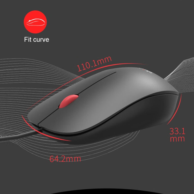 Легкая эргономичная мышь для ноутбука Lenovo Thinkplus M80 Office