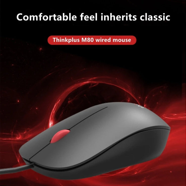 Легкая эргономичная мышь для ноутбука Lenovo Thinkplus M80 Office