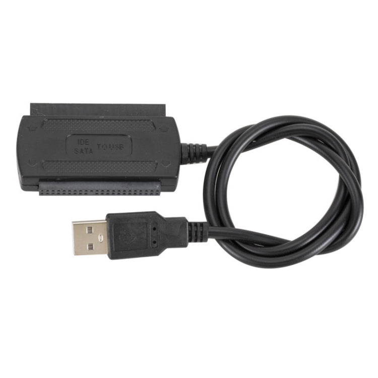 YP009 Three-Purpose USB to IDE/SATA Easy Drive Cable Hard Disk Drive Data Cable with Power Supply