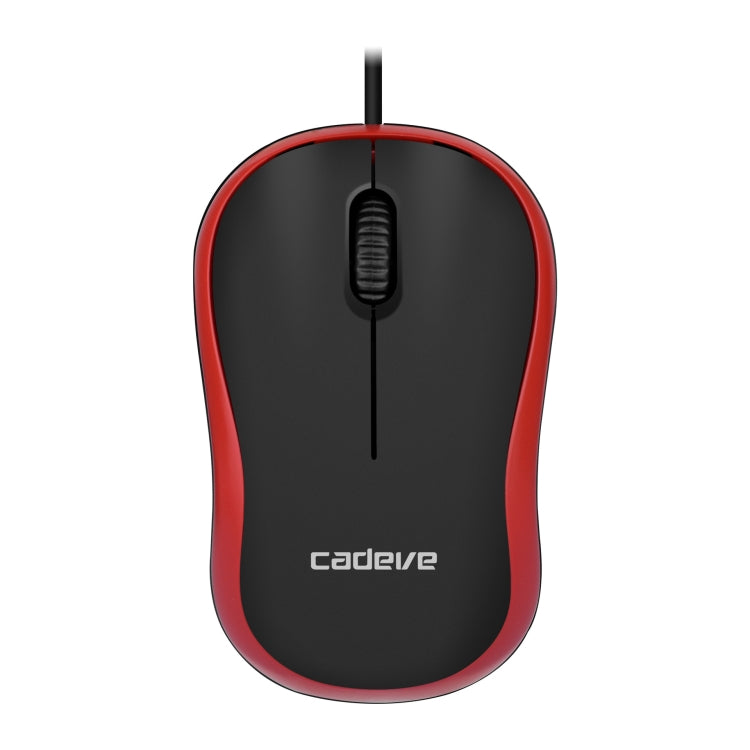 3 PCS Cadeve M220 3 Keys USB Wired Fashion Portable Mouse