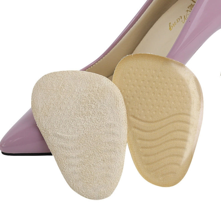 5 Pairs Anti-Slip Sole Pads For High Heels Gel Crystal Comfortable Half Pads