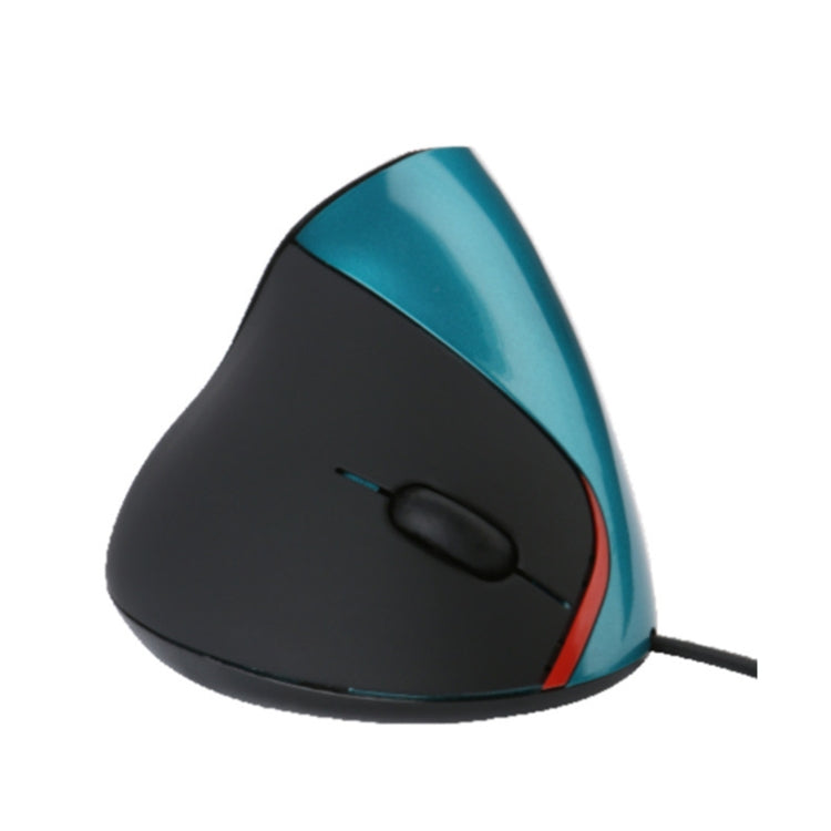 JSY-12 5 Keys USB Wired Vertical Mouse Ergonomic Wrist Brace Optical Mouse