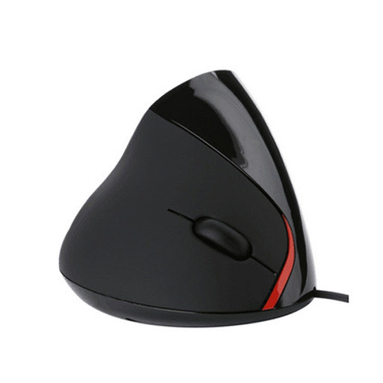JSY-12 5 Keys USB Wired Vertical Mouse Ergonomic Wrist Brace Optical Mouse
