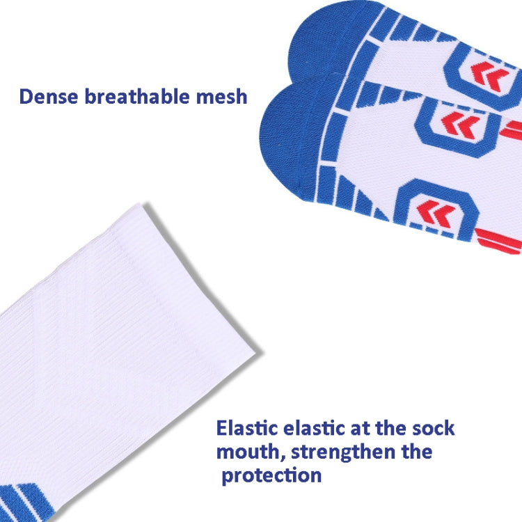 Men Terry Non-Slip Mid-Tube Sports Socks Basketball Socks