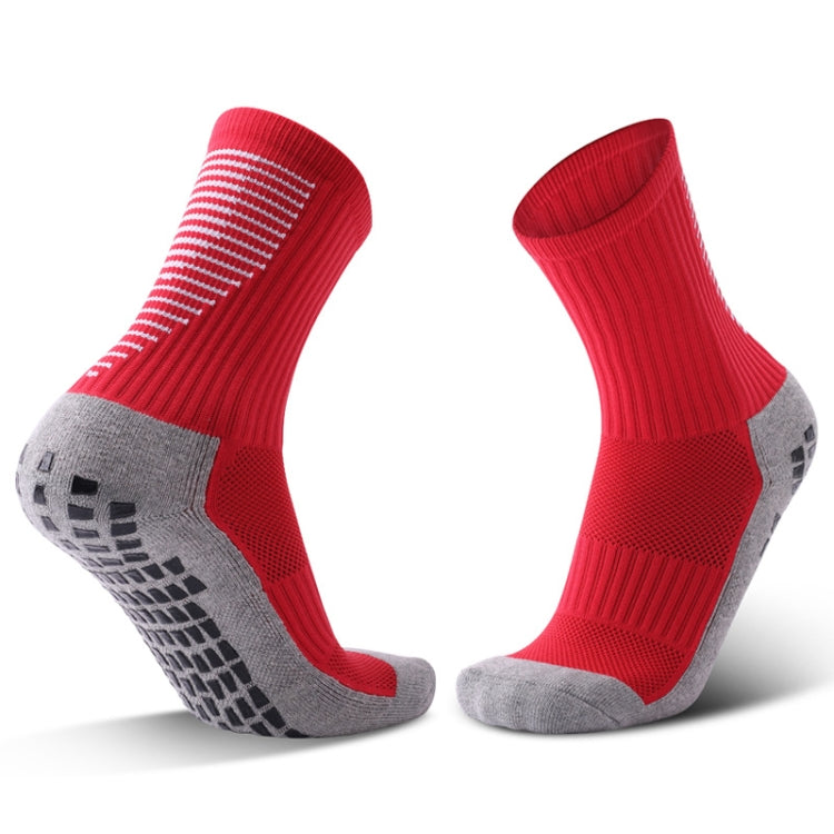 Adult Thick Towel Football Socks Non-Slip Wear-Resistant Tube Socks
