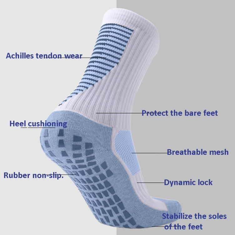 Adult Thick Towel Football Socks Non-Slip Wear-Resistant Tube Socks