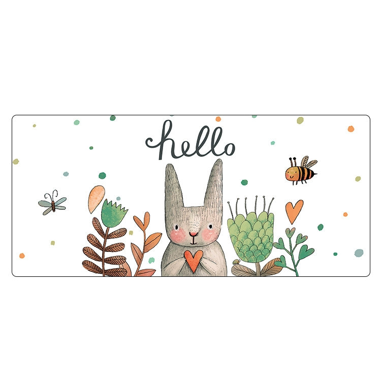 Cute Cartoon Non-Slip Desk Mat, Size: