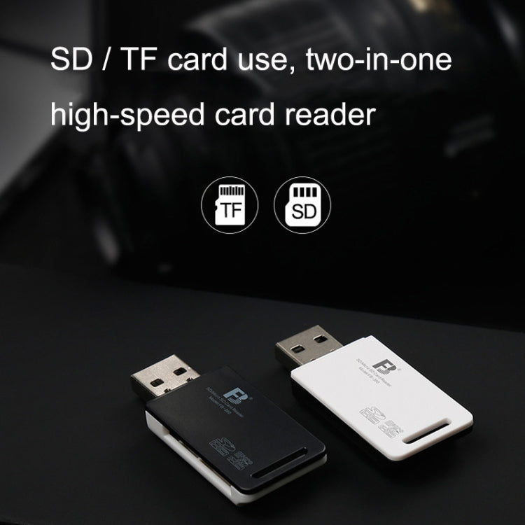 5 PCS FB FB-360 2 in 1 USB Computer Card Reader