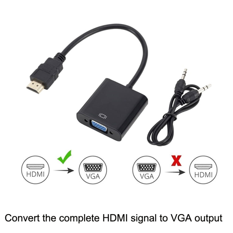 ZHQ008 HD HDMI в VGA конвертер со звуком