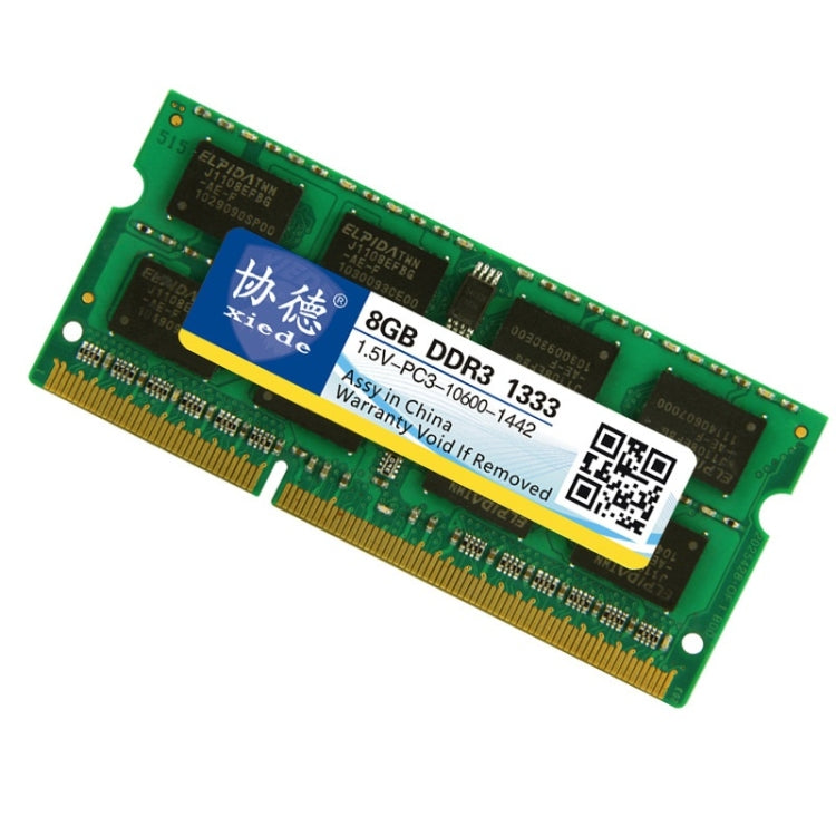XIEDE X044 DDR3 NB 1333 — полная совместимость с оперативной памятью для ноутбуков