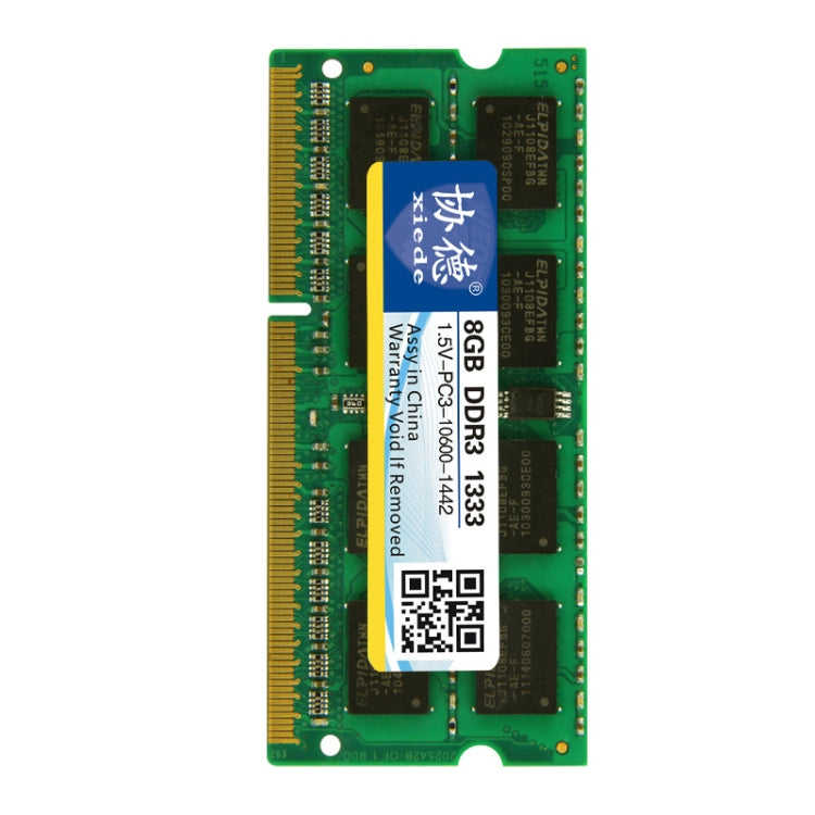 XIEDE X044 DDR3 NB 1333 — полная совместимость с оперативной памятью для ноутбуков