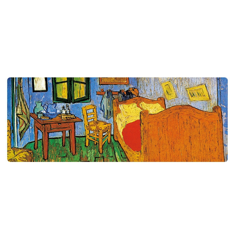 Am002 Large Oil Painting Desk Rubber Mouse Pad