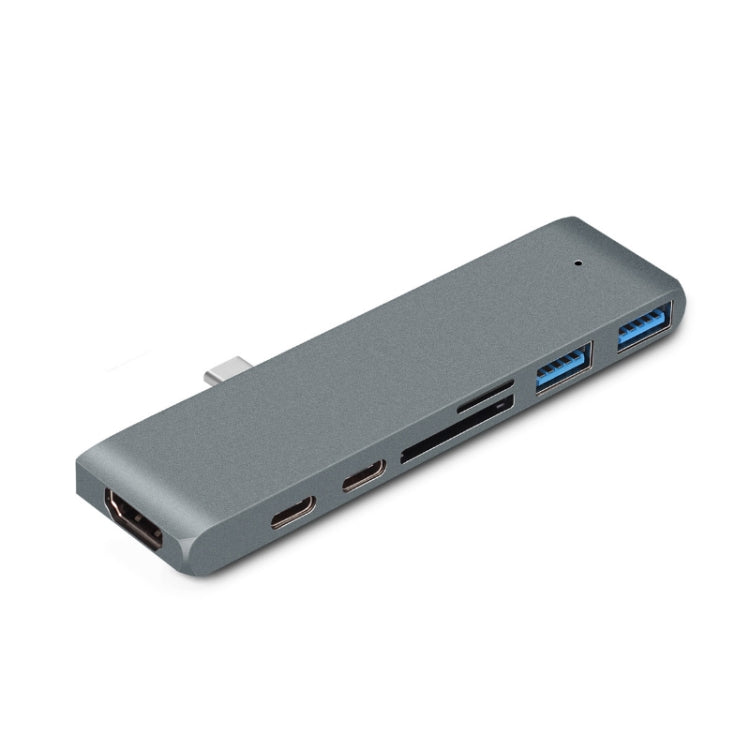 TYPE-C To 4K HDMI HUB Docking Station TF/SD Card Reader For MacBook Pro