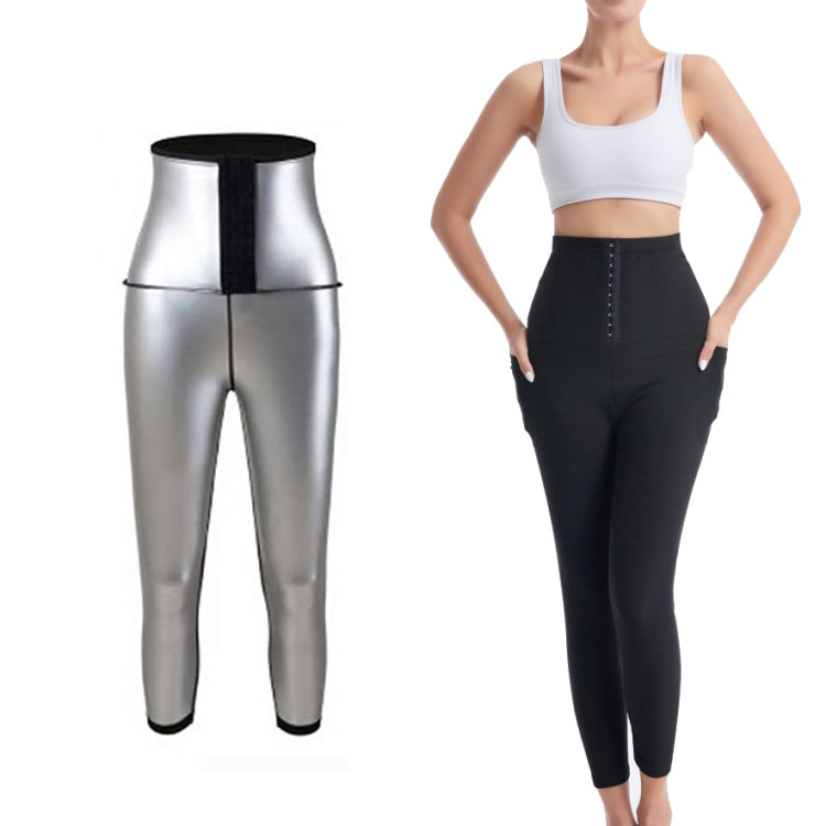Women High Waist Breasted Hip Lifting Pants With Pocket