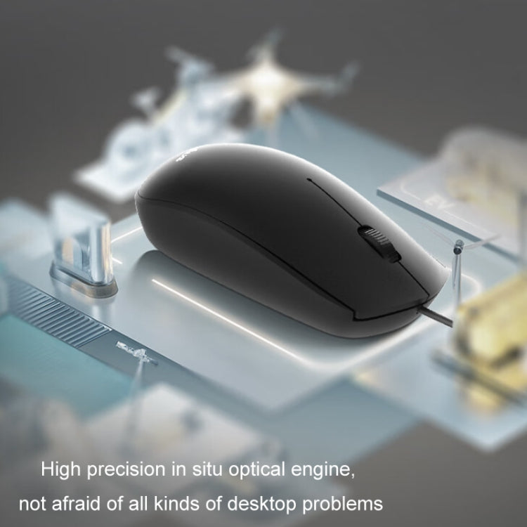 Комплект проводной офисной клавиатуры и мыши Lenovo Thinkplus USB