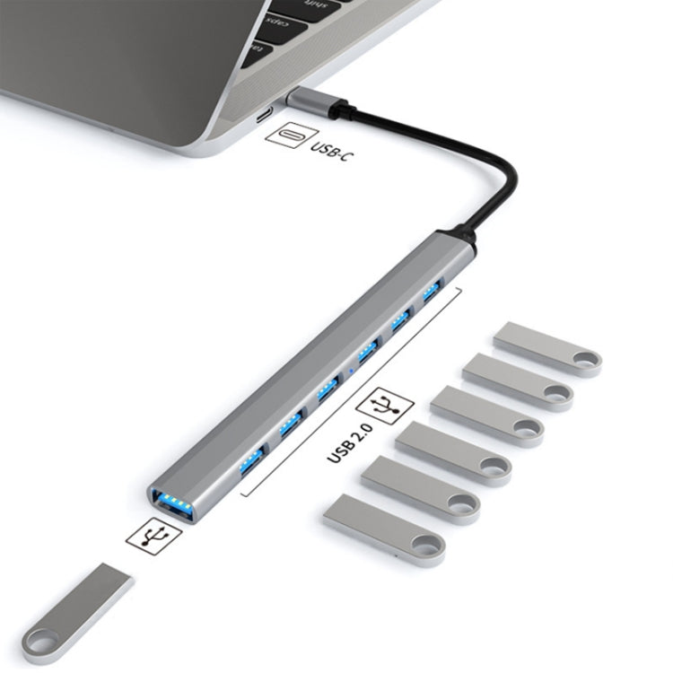 7 in 1 USB3.0 Docking Station Laptop Multifunctional HUB