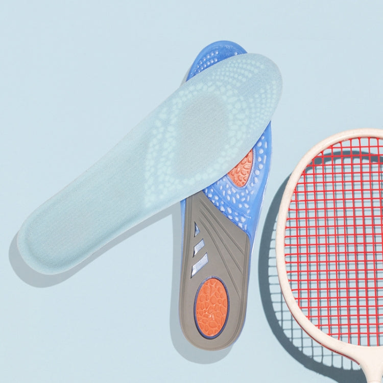 TPE GEL Sports Insole Shock-absorbing Sweat-absorbing Running Insole