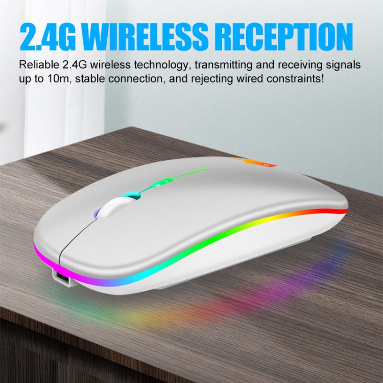 XUNSVFOX XYH50 4 Keys USB Charging Business Office Wireless Light Mouse