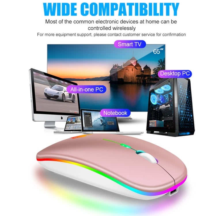 XUNSVFOX XYH50 4 Keys USB Charging Business Office Wireless Light Mouse