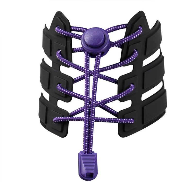 1PAIR Spring Buckle Lazy Elastic Shoolaces для взрослых и детей