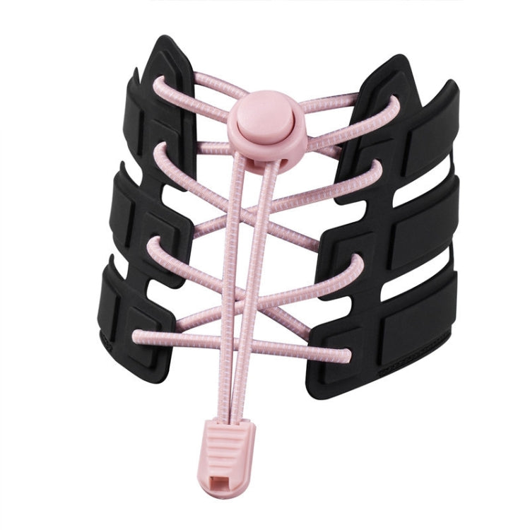 1PAIR Spring Buckle Lazy Elastic Shoolaces для взрослых и детей