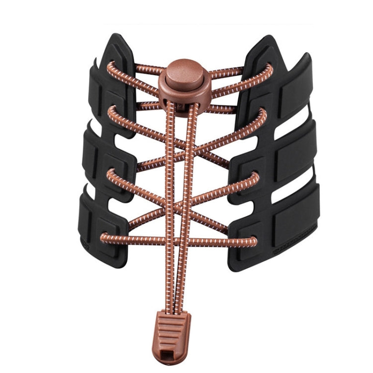 1PAIR Spring Buckle Lazy Elastic Shoolaces для взрослых и детей