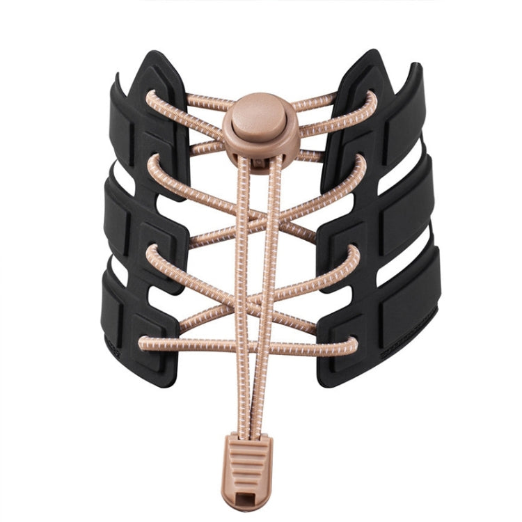 1PAIR Spring Buckle Lazy Elastic Shoolaces для взрослых и детей