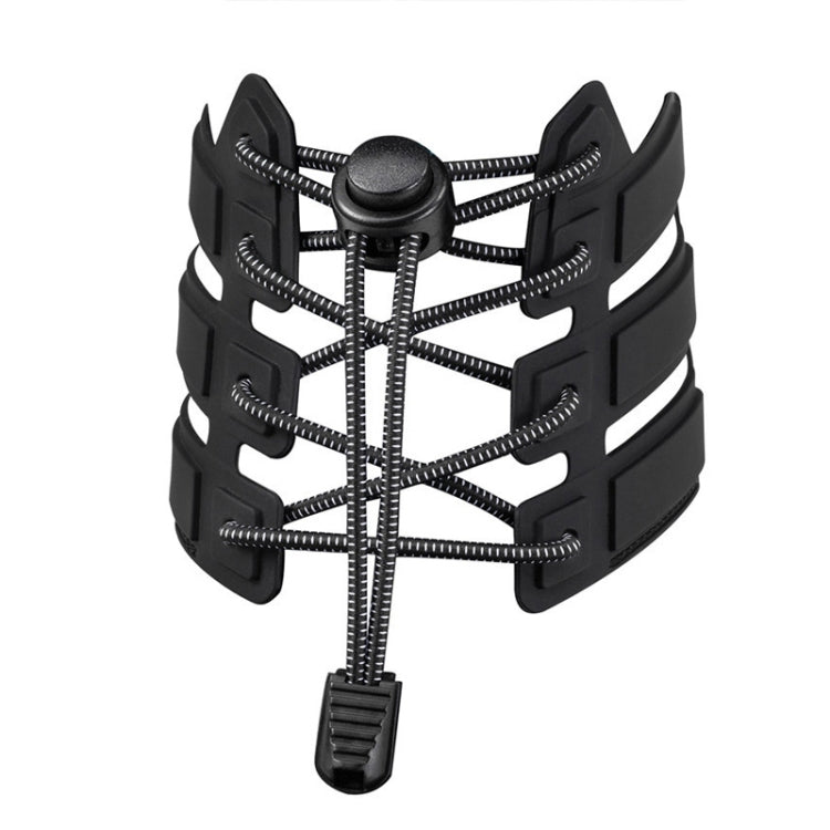 1PAIR Spring Buckle Lazy Elastic Shoolaces для взрослых и детей