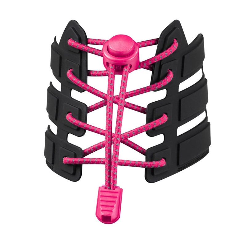 1PAIR Spring Buckle Lazy Elastic Shoolaces для взрослых и детей