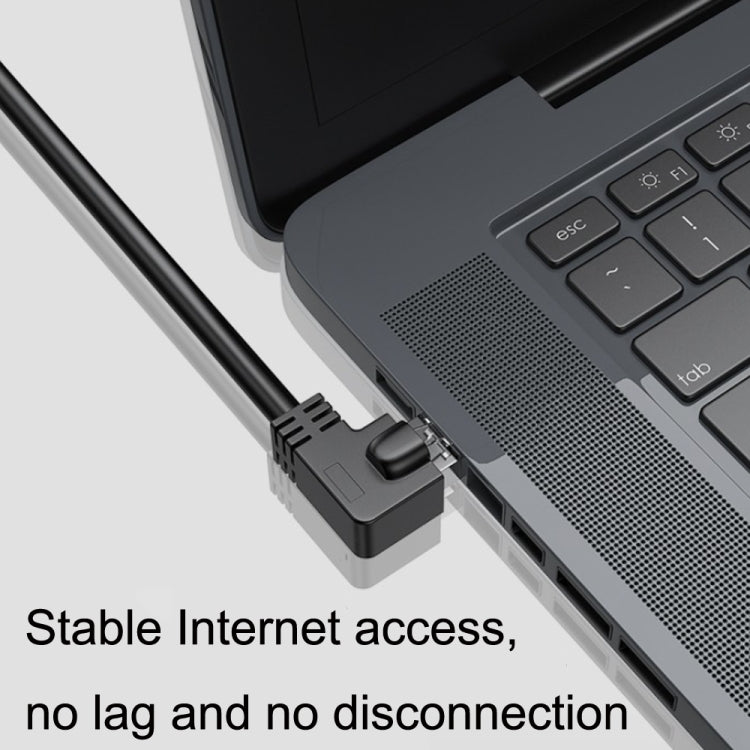 Cat 8 10G Transmission RJ45 Male To Female Computer Network Cable Extension Cable, Straight Head 0.3m, Straight Head 0.6m, Straight Head 1m, Straight Head 1.5m, Up Bend 0.5m, Down Bend 0.5m, Left Bend 0.5m, Right Bend 0.5m