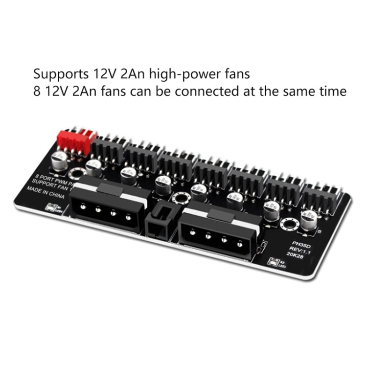 PWM Fan Hub Computer CPU Fan Extender