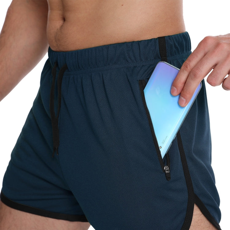 Three Pants Men Gym Shorts Quick Dry Swimming Trunks