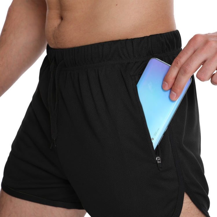 Three Pants Men Gym Shorts Quick Dry Swimming Trunks