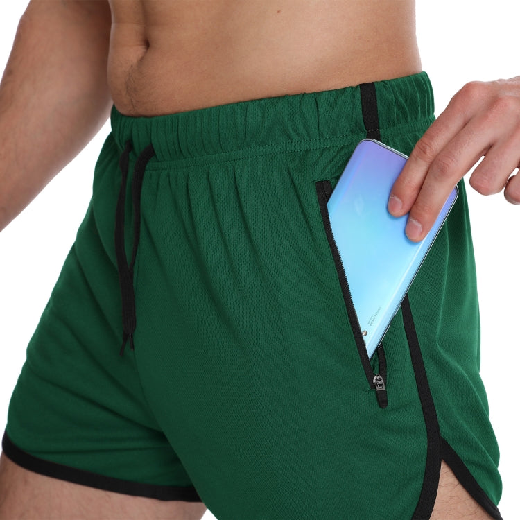 Three Pants Men Gym Shorts Quick Dry Swimming Trunks