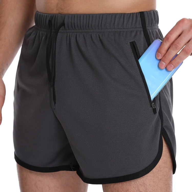 Three Pants Men Gym Shorts Quick Dry Swimming Trunks