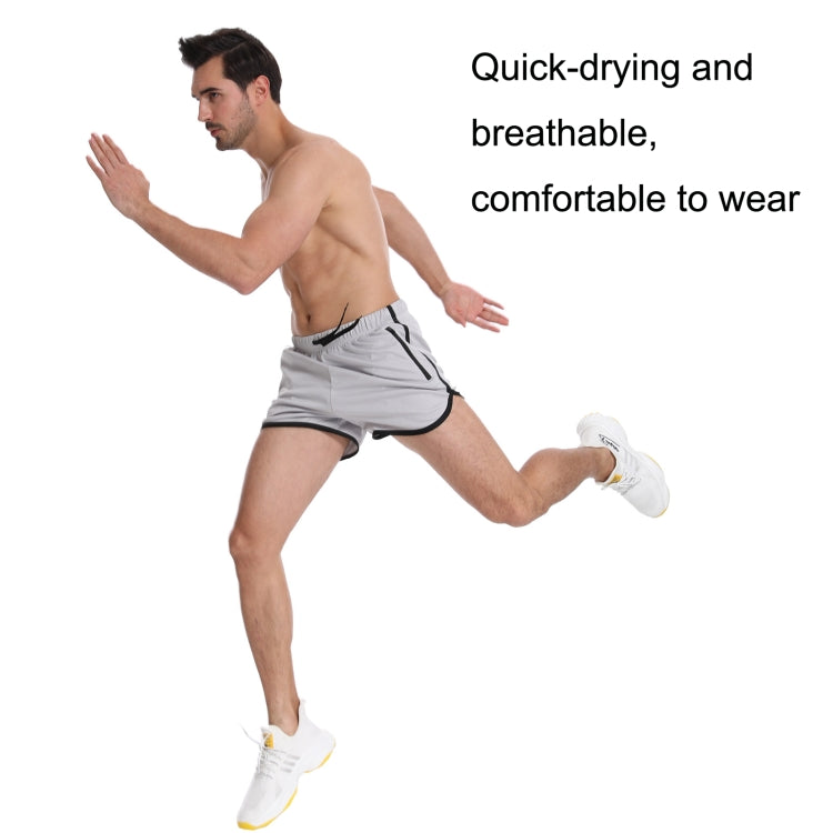 Three Pants Men Gym Shorts Quick Dry Swimming Trunks