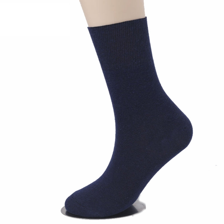 Cotton Slack Socks Mid-Tube Socks Thin Wide-Mouth Socks For Men