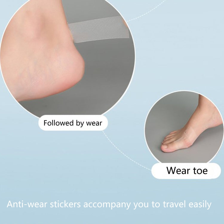 2pcs 5m/Roll Anti-Wear Heel Stickers Foot Care Sticker