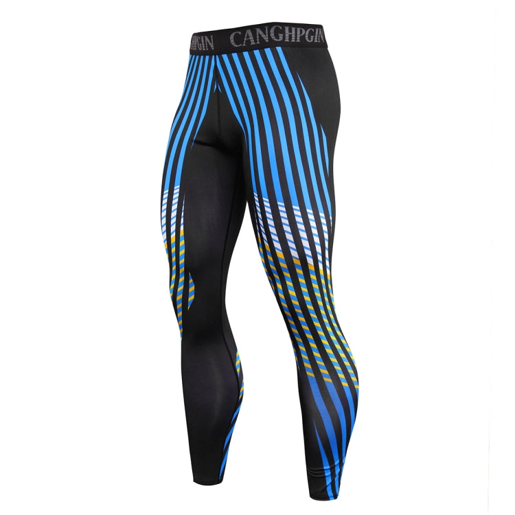 Mens Quick Dry Fitness Leggings Skinny Sports Pants