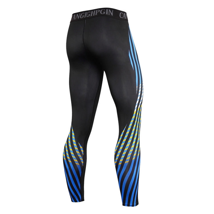 Mens Quick Dry Fitness Leggings Skinny Sports Pants