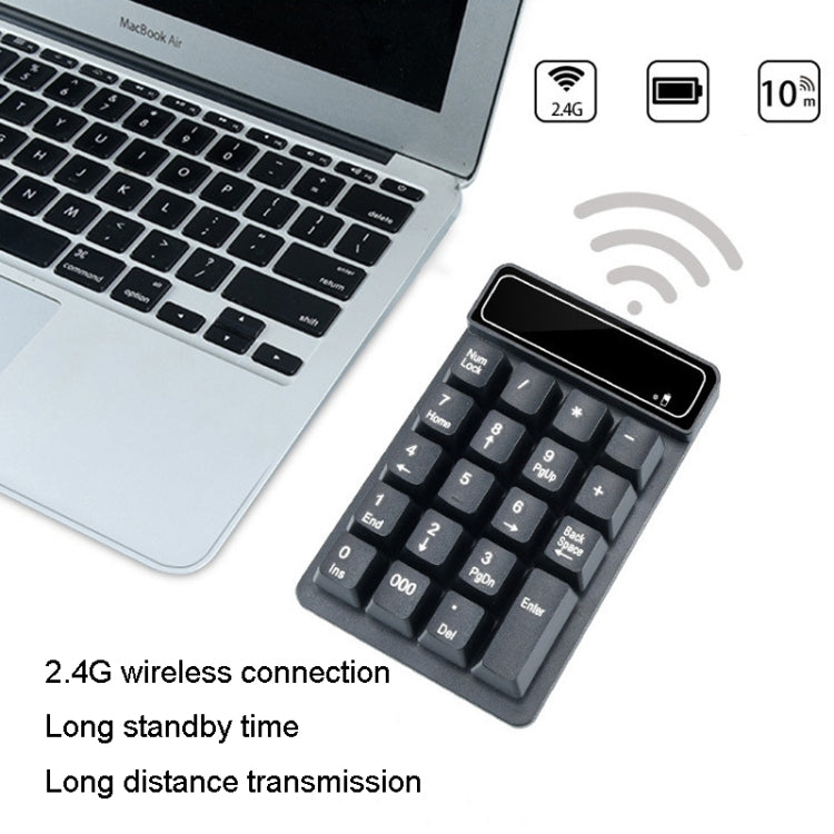 K3 19 Key 2.4G Wireless Mini Digital Keyboard Suspension Machinery Keypad